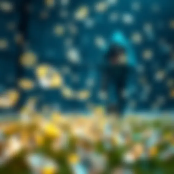 Diamond Collection in Game A player collects diamonds in a virtual setting, highlighting the decrease in diamond spawns after extended collection.