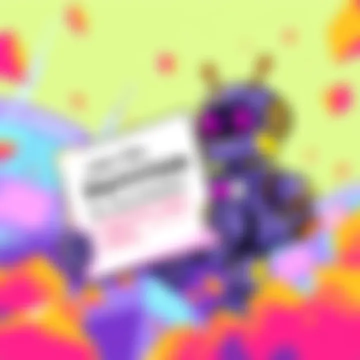 A colorful graphic showing a petition with the character Dinkbot and a message encouraging support for more appearances in Spoonkid2 videos.