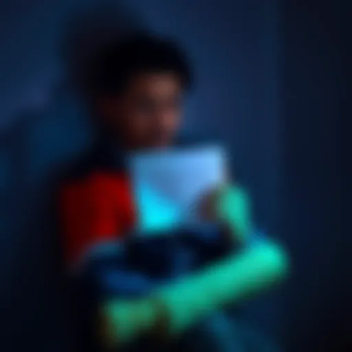 Individual sitting alone with a distressed expression, holding a letter that symbolizes broken promises and unmet expectations, surrounded by shadows to convey the emotional impact.