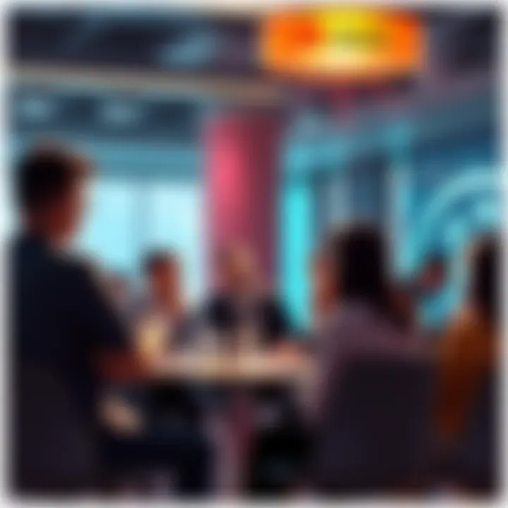 People engaged in a lively discussion about reaching 100K today