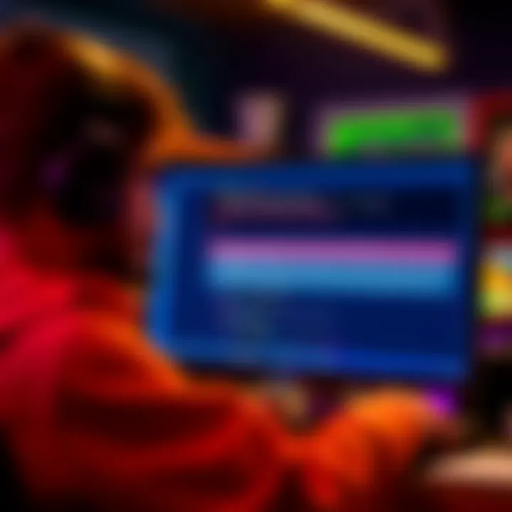 A user troubleshooting issues with Docker and Pi Node, showing a computer screen with error messages and settings adjustments