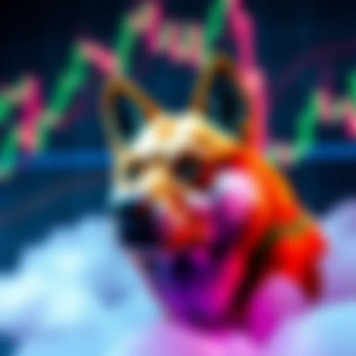 Chart showing Doge cryptocurrency experiencing resistance with potential for a breakout