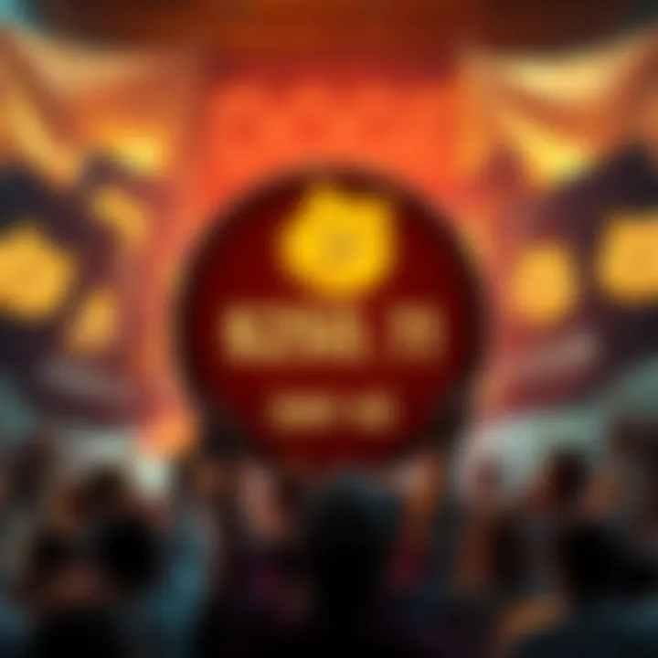 A graphic showing a countdown timer with Doge symbol and the target price of $250.11, surrounded by excited Doge supporters holding banners.