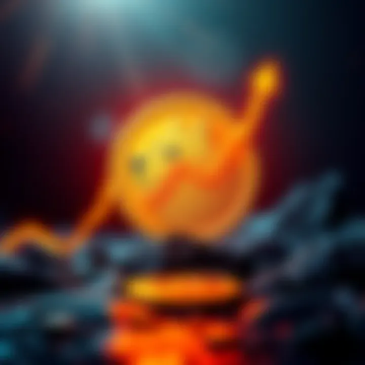 A graphic showing the Dogecoin symbol with a rising price line approaching the $0.10 mark, symbolizing a critical moment for the cryptocurrency.