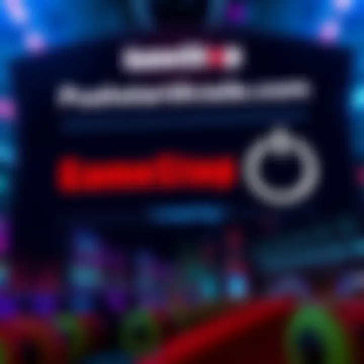 A graphic showing the newly acquired domain pushstartarcade.com along with GameStop logo and Loopring logo, symbolizing a potential partnership.