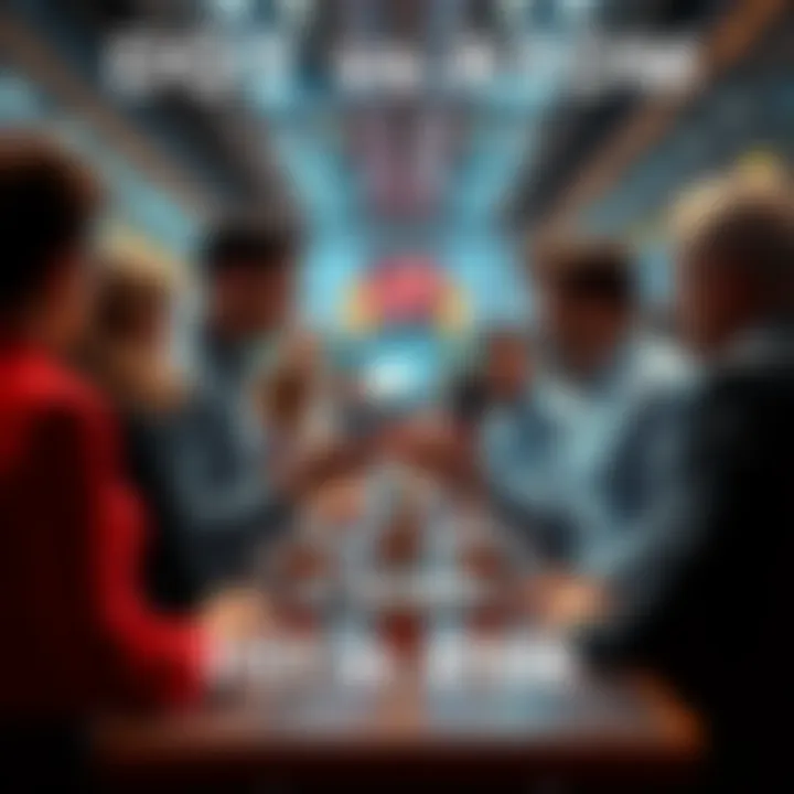 Discussion on DOT vs ATOM A group of people discussing and sharing their opinions about DOT and ATOM projects