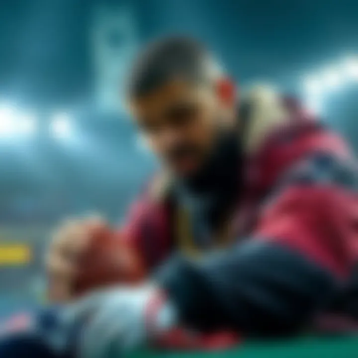 Rapper Drake placing a $1 million Bitcoin bet on the New England Patriots for Super Bowl LX