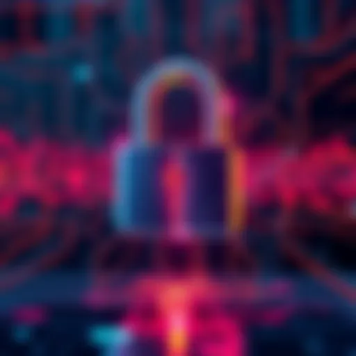 Illustration showing a digital lock being broken, representing the Drift Protocol hack and $285M loss in crypto assets