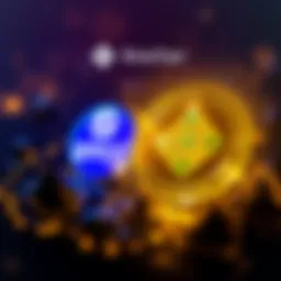 DTCC and Stellar Partnership The DTCC and Stellar logos symbolizing their partnership in blockchain for finance.