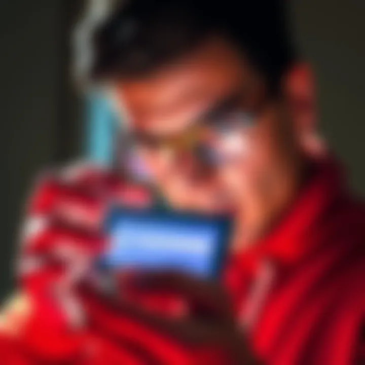 Duress Wallets and Passphrases A person examining a duress wallet alongside a standard passphrase, symbolizing cryptocurrency protection strategies.