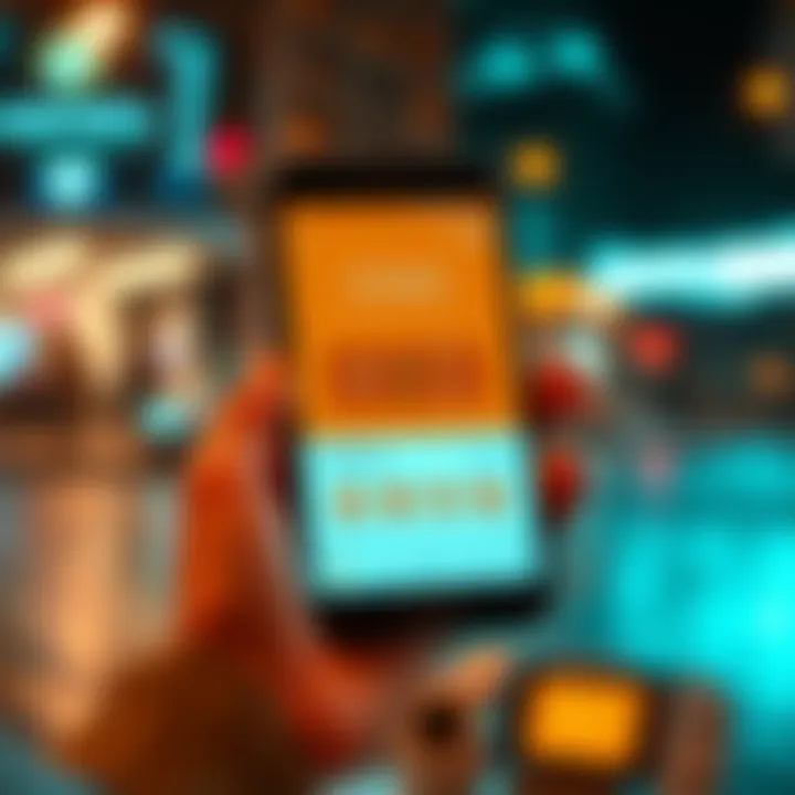 A smartphone displaying the Honeygain app interface, showing money being earned.
