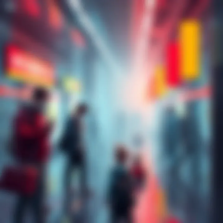 People trading assets on a user-friendly exchange platform