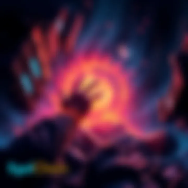 EgalChain Cooperative Mining Visual representation of EgalChain's cooperative mining concept with people collaborating on blockchain technology