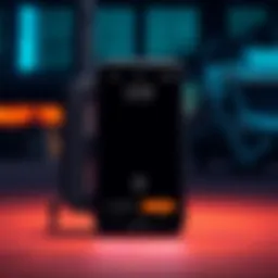 A smartphone displaying an empty Trust Wallet app, showing zero balance after a hacking incident.