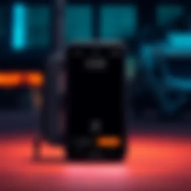 A smartphone displaying an empty Trust Wallet app, showing zero balance after a hacking incident.