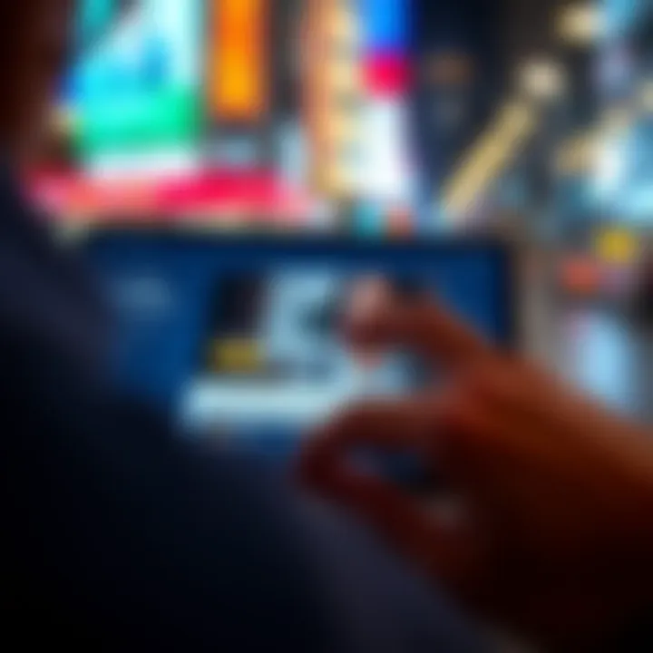 A visual representation showing a single advertisement showcased on a user interface, highlighting improved user experience with fewer ads.