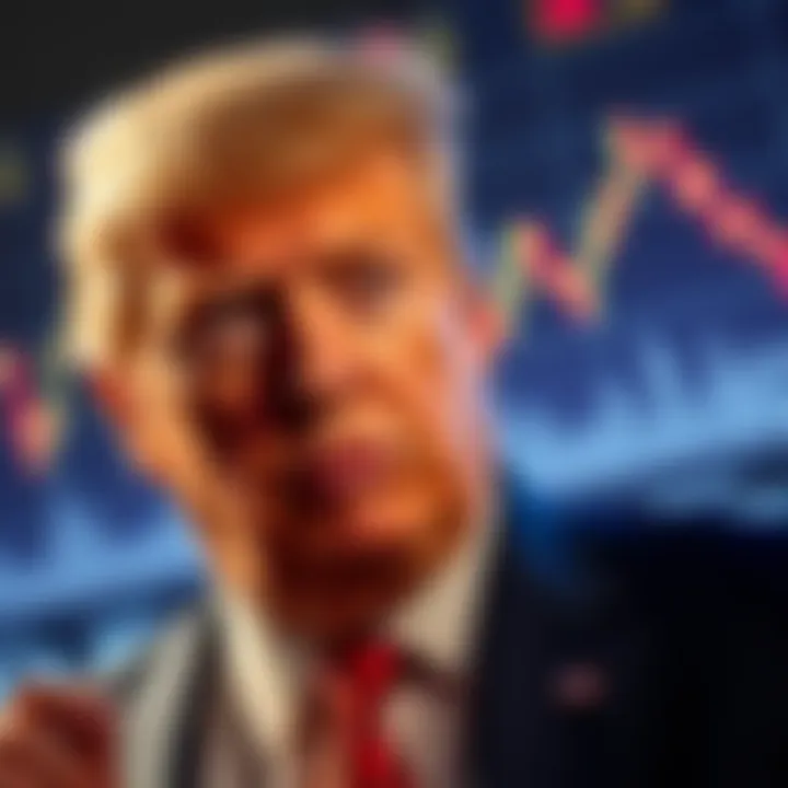 Eric Trump expressing disappointment, with charts showing a decline in cryptocurrency value in the background