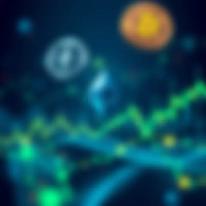 Graph showing Ethereum's value falling below Bitcoin's, indicating a potential 8-year low