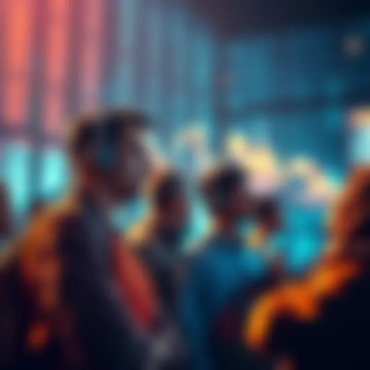 Group of ETH holders analyzing market trends and potential profits
