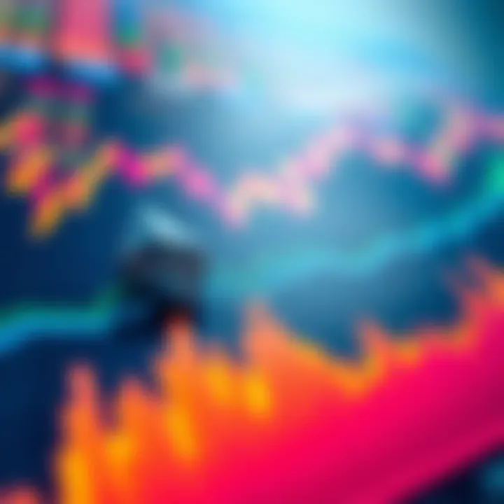 A visual comparison of Ethereum's performance and AI stock trends on a graph, illustrating investment strategies.