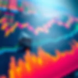 Ethereum and AI Stock Charts A visual comparison of Ethereum's performance and AI stock trends on a graph, illustrating investment strategies.