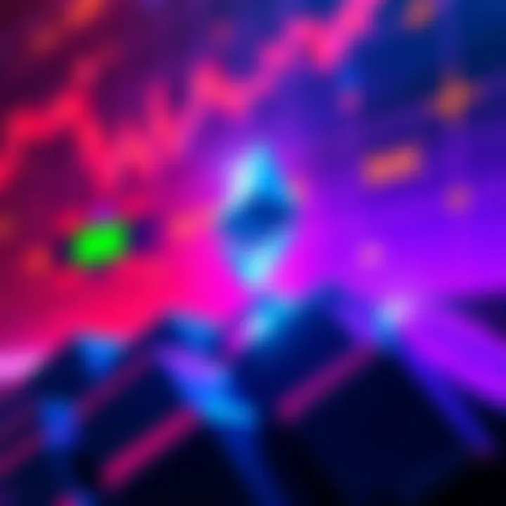 A graphic showing Ether's price rising towards $4K, with bullish trading indicators and market excitement.