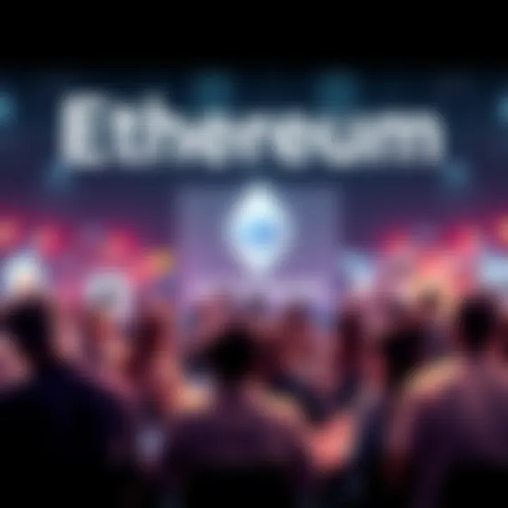 Participants engaging in a conversation about Ethereum topics, sharing insights and opinions in a lively forum.