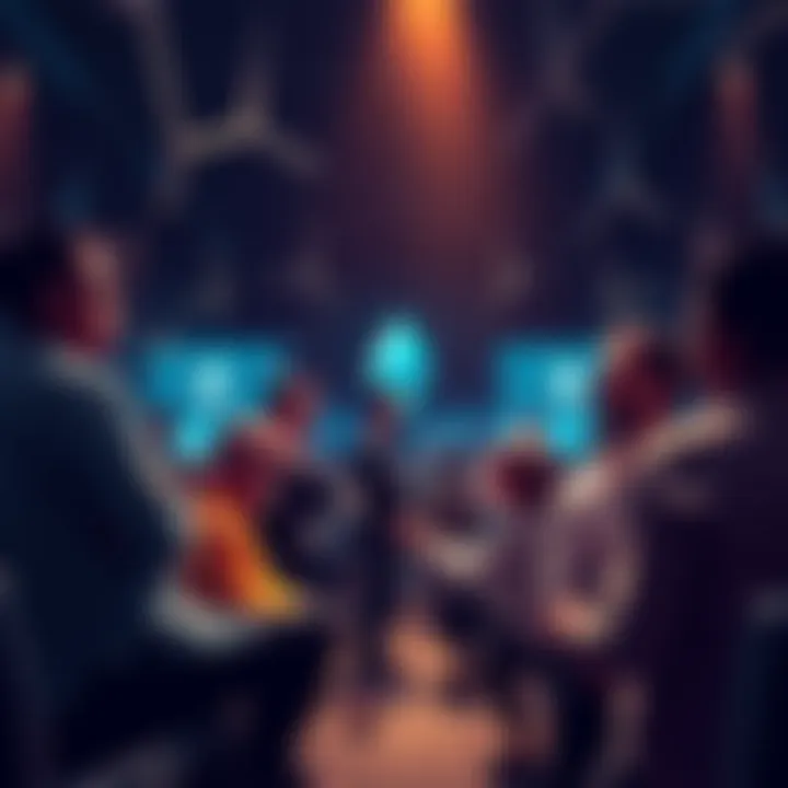 People engaging in conversation about Ethereum updates and price trends