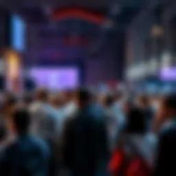 People engaging in a discussion about Ethereum news and events in a lively forum setting