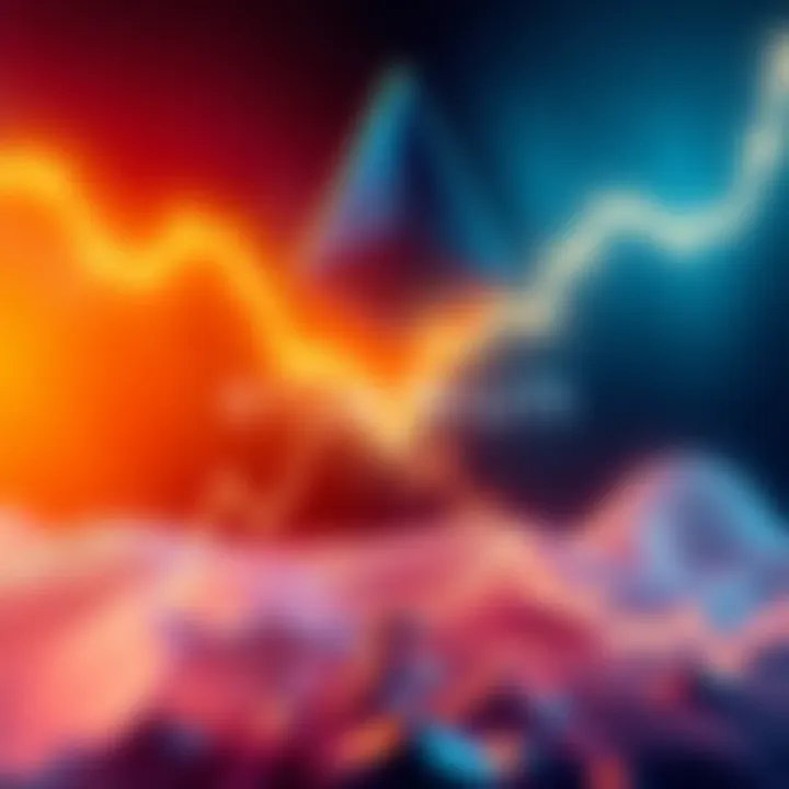 Illustration showing a chart with a downward trend symbolizing the loss in an Ethereum DeFi project, with a broken Ethereum logo in the background.