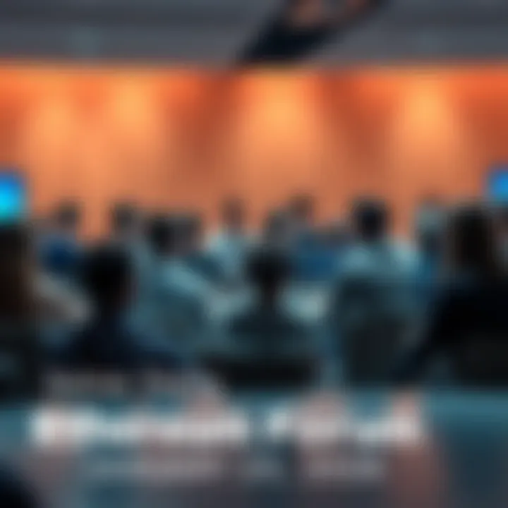 A group of people engaging in a lively discussion about Ethereum topics in a forum setting.