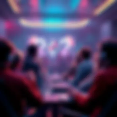 People engaging in a vibrant discussion about Ethereum, sharing news and opinions.