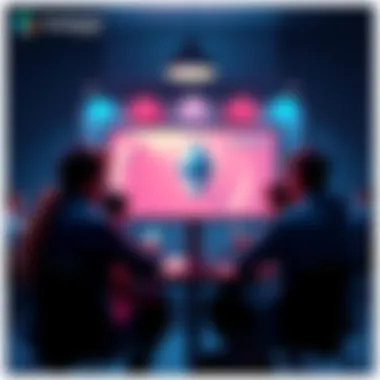 People engaging in an online discussion about Ethereum trends and updates