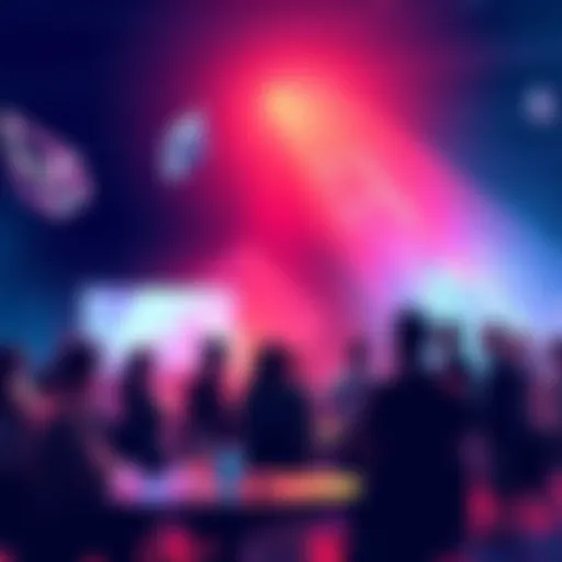 A group of people discussing Ethereum topics and trends, engaging in conversation around crypto news and events.