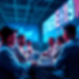 Participants discussing Ethereum market trends and news