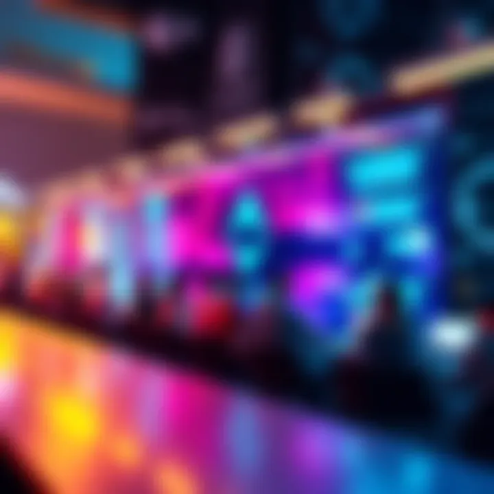 A vibrant online forum where people discuss Ethereum, featuring chat bubbles and cryptocurrency icons.