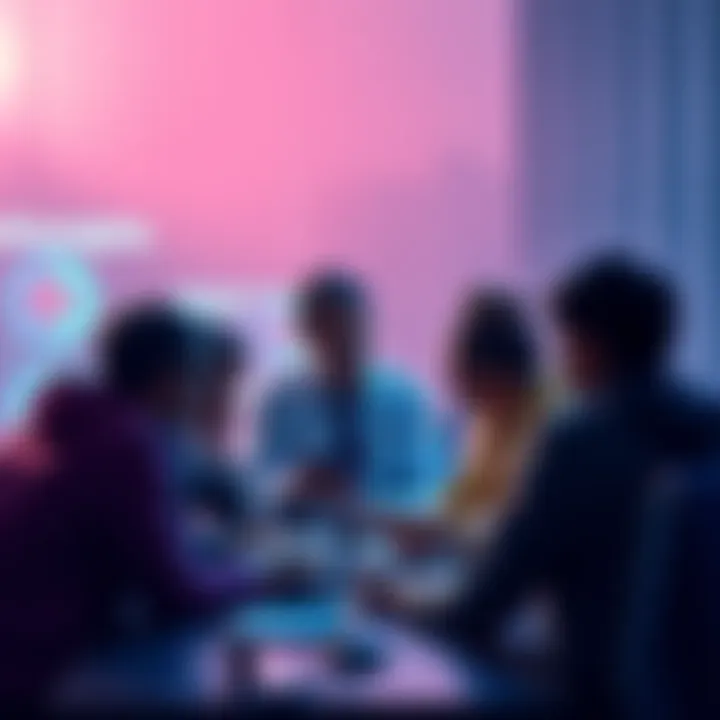 People engaging in discussion about Ethereum and crypto news