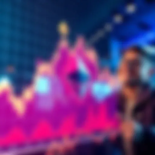 Graph showing Ethereum price moving upward towards $3,000, with a smiling investor in the background