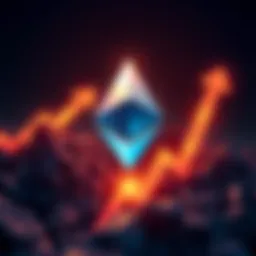 A graphic showing Ethereum logo with upward trending arrows symbolizing price increase to $6,000 due to the CLARITY Act