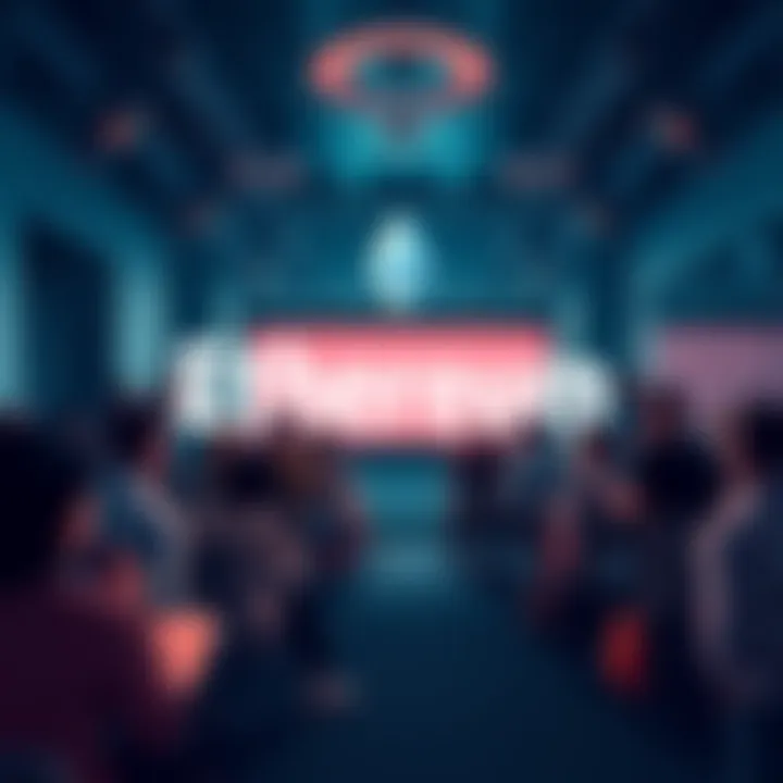 People engaging in a lively discussion about Ethereum topics