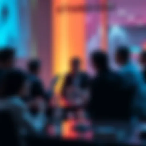 People engaging in a discussion about Ethereum updates and news