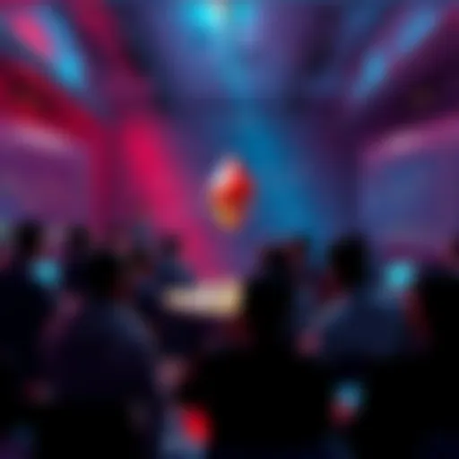 People discussing Ethereum in a forum setting, with charts and news on display