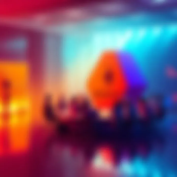 A vibrant online discussion forum showcasing Ethereum news and community engagement, with people sharing insights and updates in a collaborative environment.