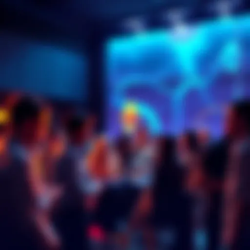 People engaging in a conversation about Ethereum, sharing insights and news updates.