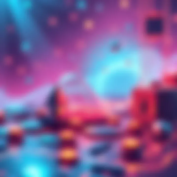 Illustration of Ethereum Layer 2 tools like Arbitrum and Optimism supporting blockchain transactions