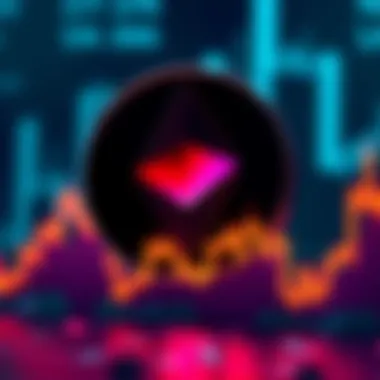 An image showing the Ethereum logo alongside a graph indicating a price drop, symbolizing market trends.