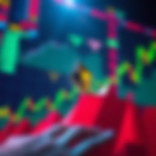 Graph showing Ethereum price rising above $4,000 with market trends in the background