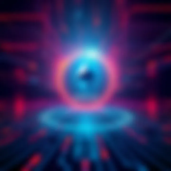 A visual representation of Ethereum accounts being shielded against quantum threats, symbolizing security in cryptocurrency.