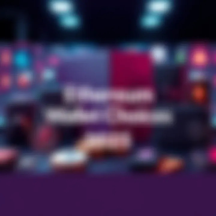 A visual guide showcasing various Ethereum wallets, including hardware, mobile, and browser options, emphasizing security and ease of use.