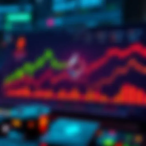 A graphical representation showing Ethereum wallet transactions and trends, highlighting large transfers and exchange balances